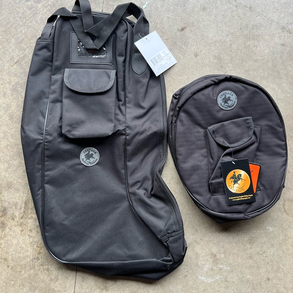 - Centaur helmet bag and tall boot